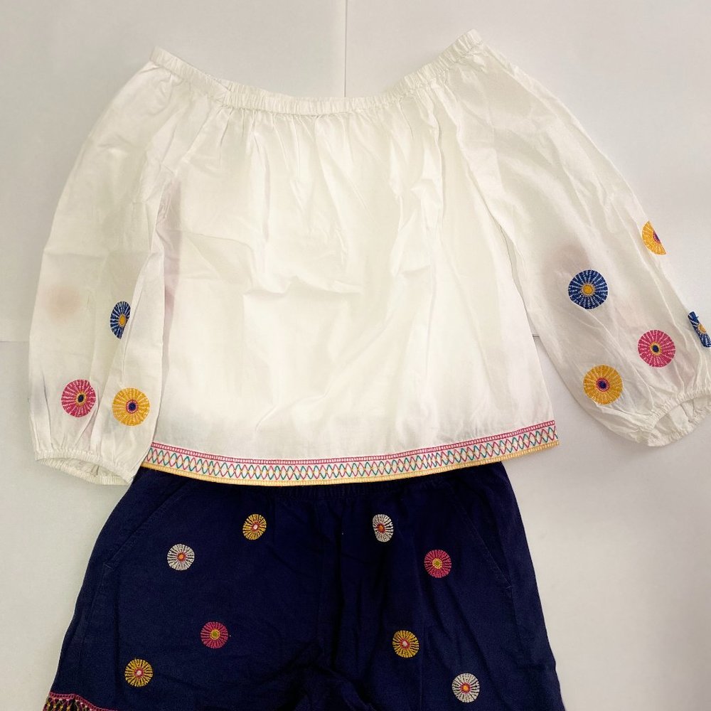 Madewell Shorts and blouse